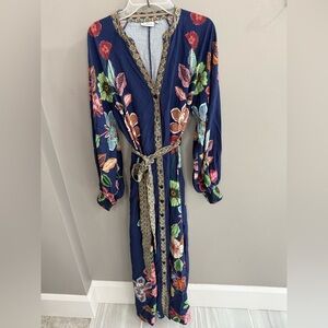 Hermoza floral maxi dress